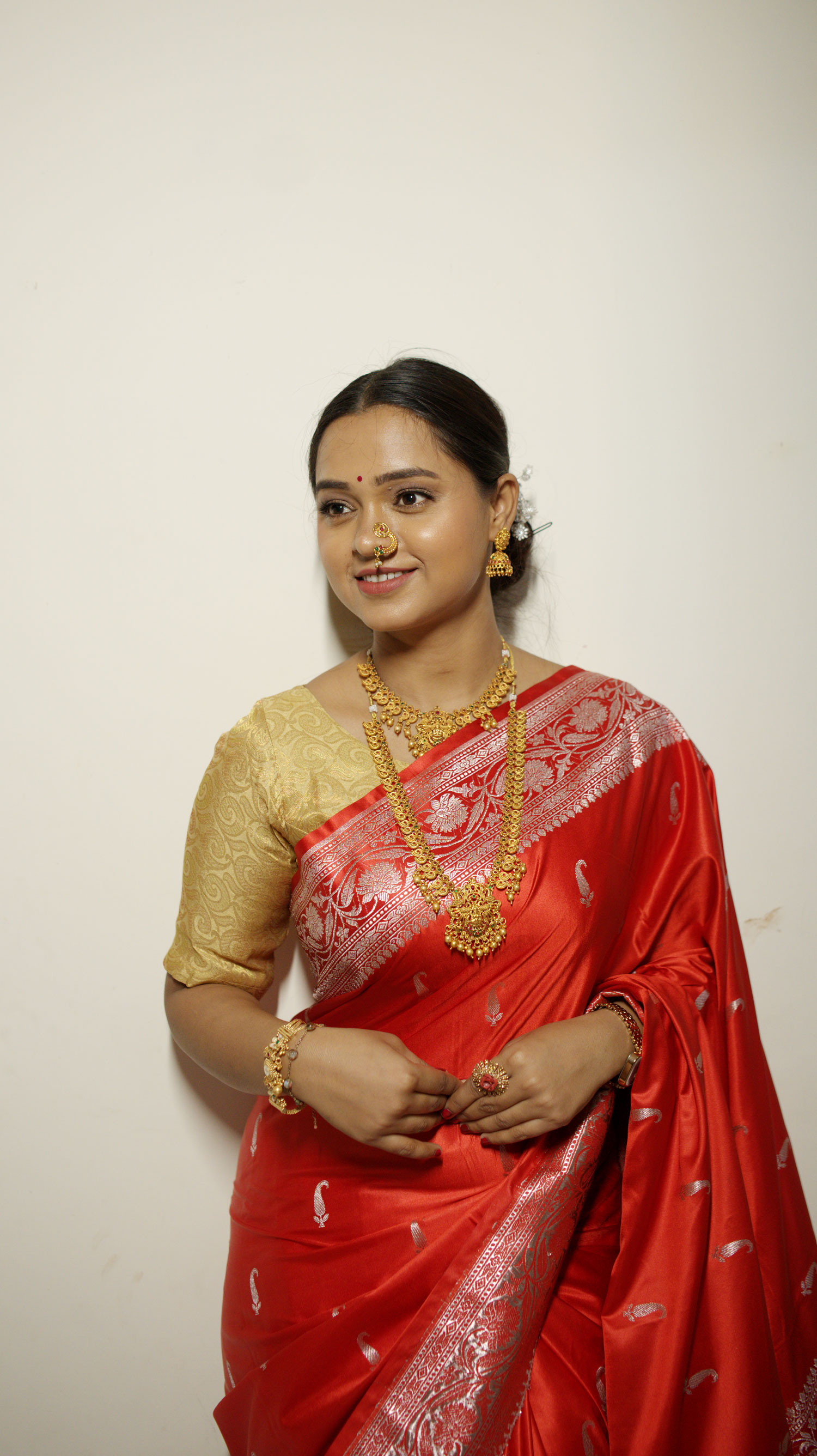 Raktambara Royale Mashru Katan Silk Saree